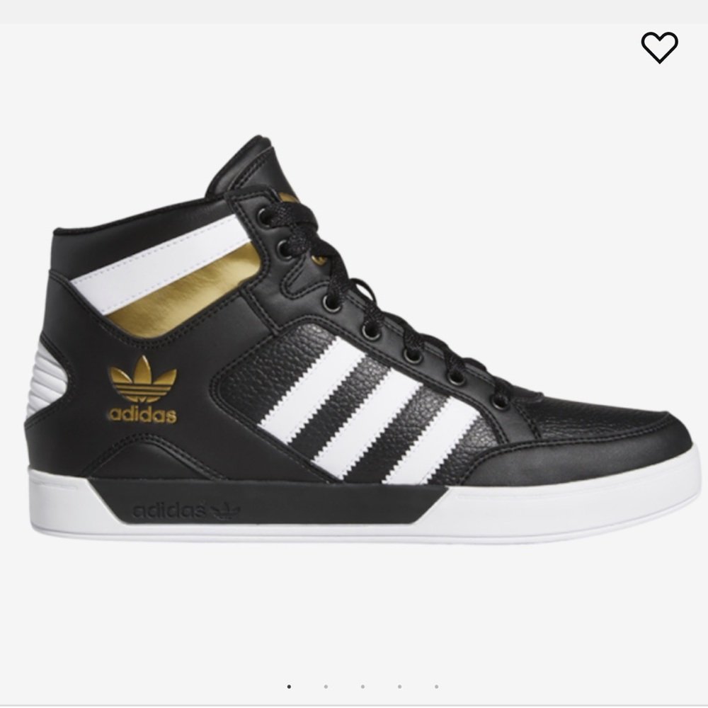 Adidas Hard Court Hi Sneakers White Size 6 M Boys